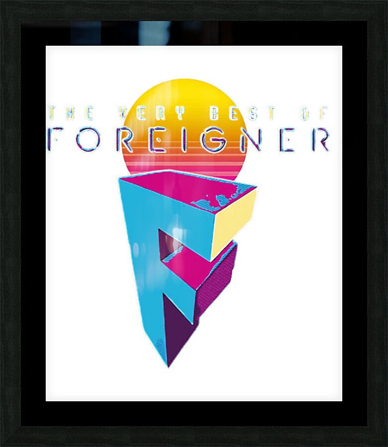 Foreigner 37 Picture Frame print