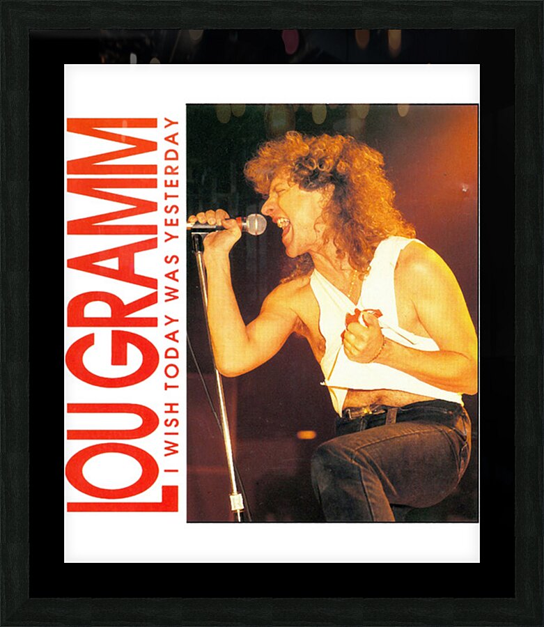 Foreigner 38 Picture Frame Printing