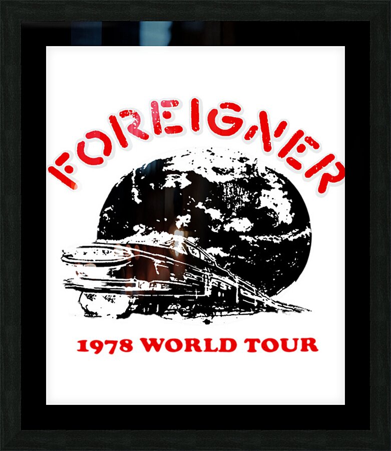 Foreigner 39 Picture Frame print
