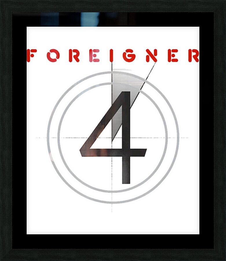 Foreigner 42 Picture Frame print