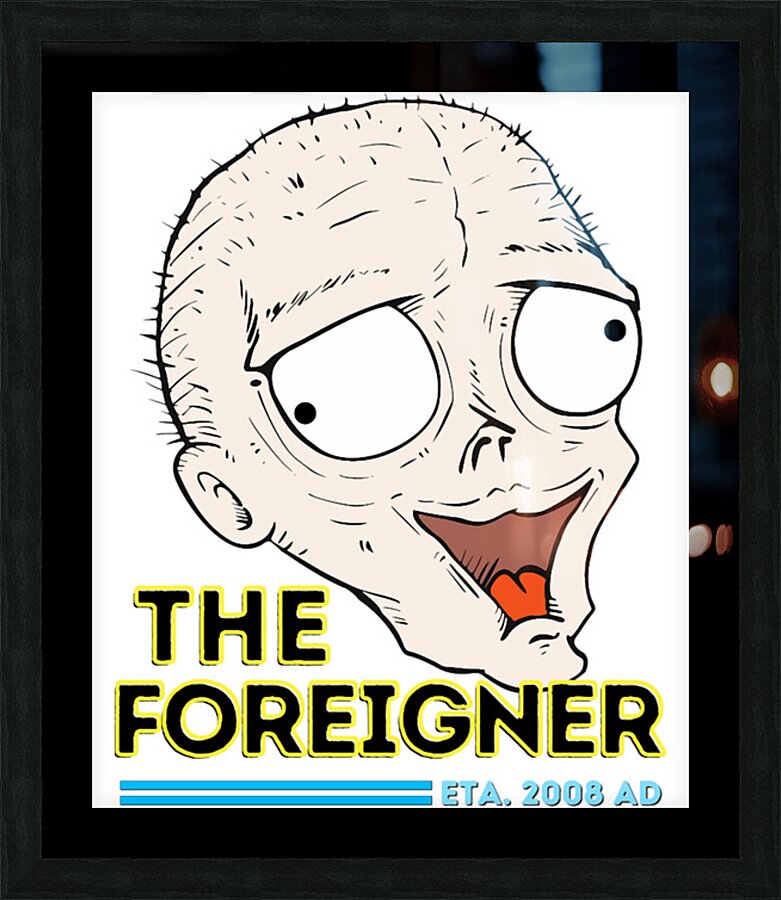 Foreigner 48 Picture Frame print