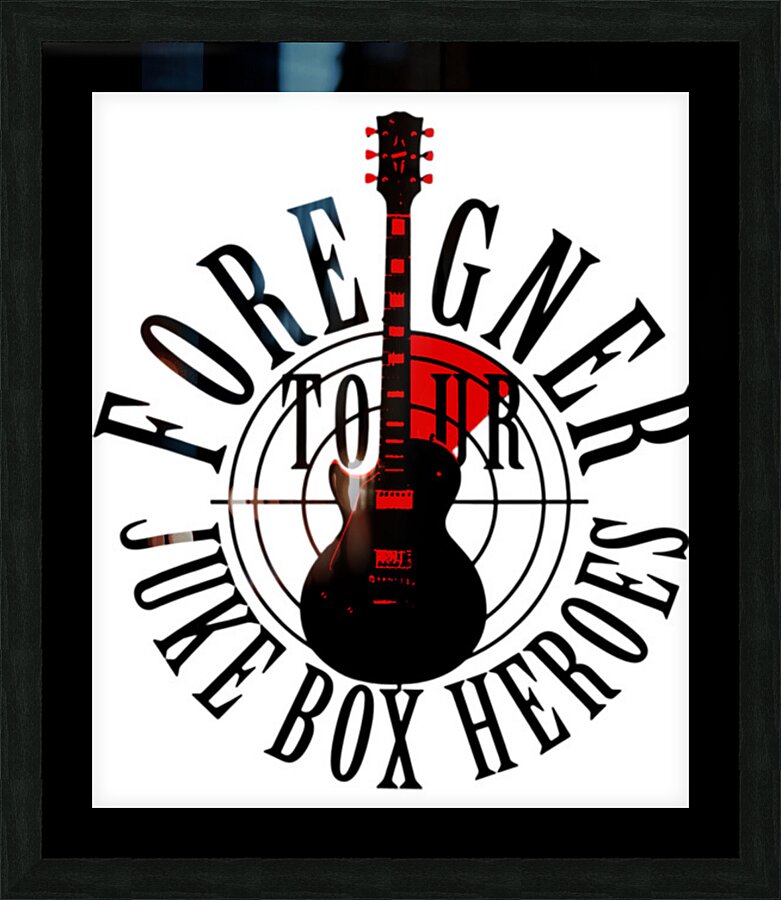 Foreigner 49 Picture Frame print
