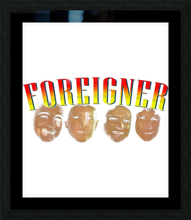 Foreigner 53 Picture Frame print