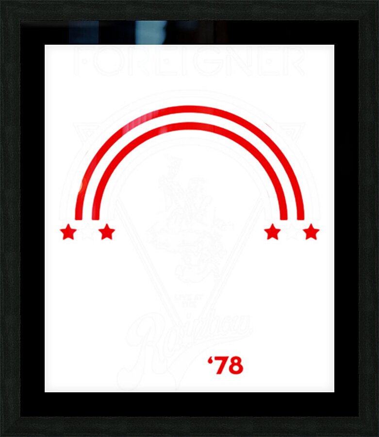 Foreigner 60 Picture Frame print
