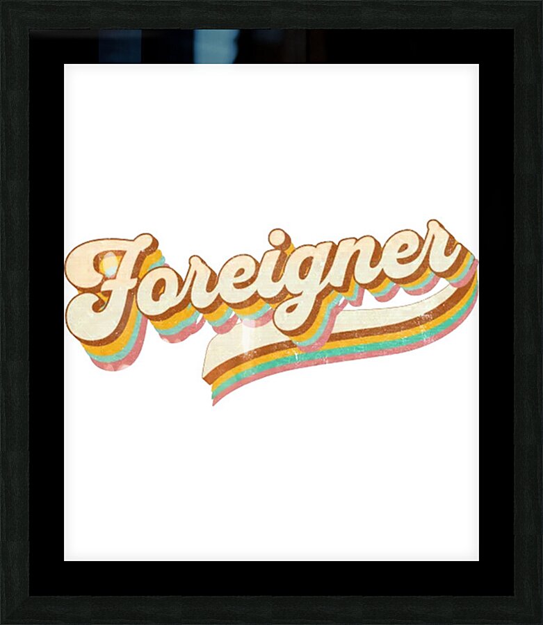 Foreigner 61 Picture Frame print