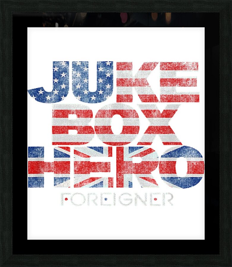 Foreigner 66 Picture Frame print