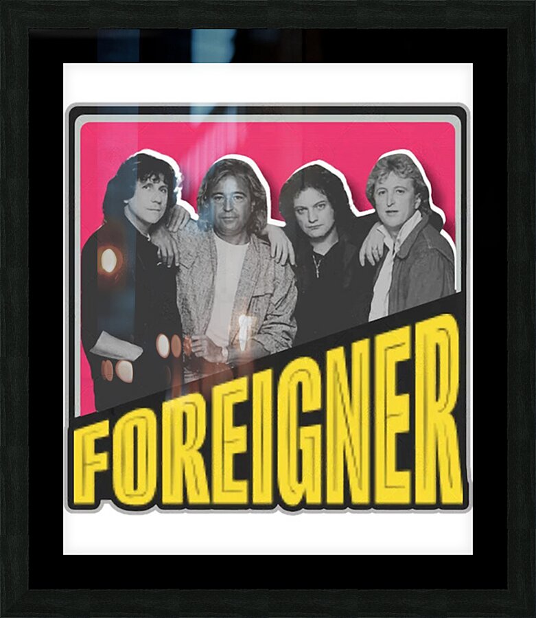 Foreigner 67 Picture Frame print