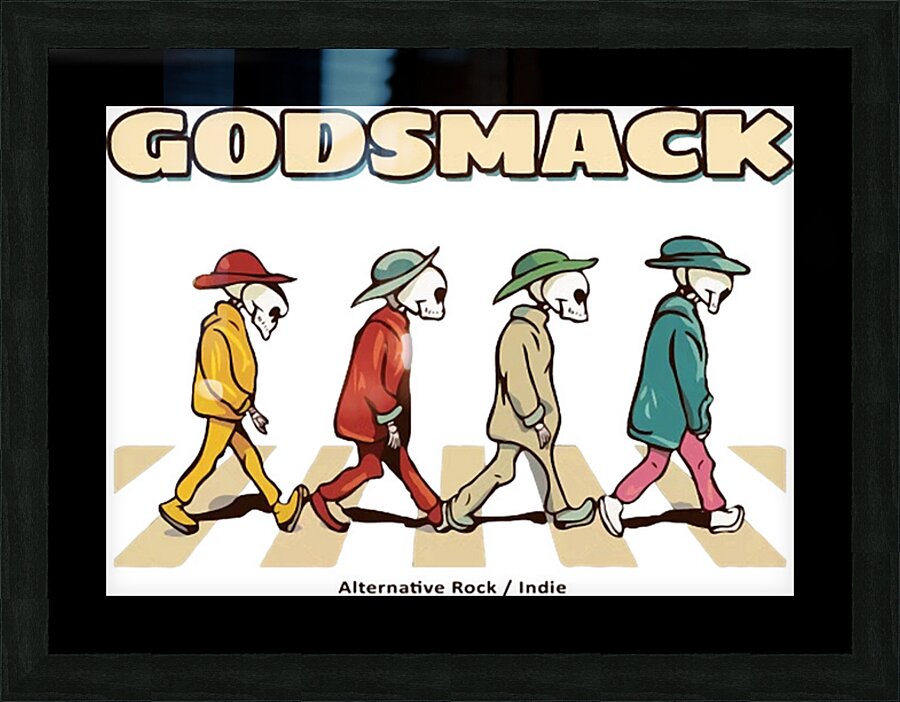 Godsmack 7 Picture Frame print