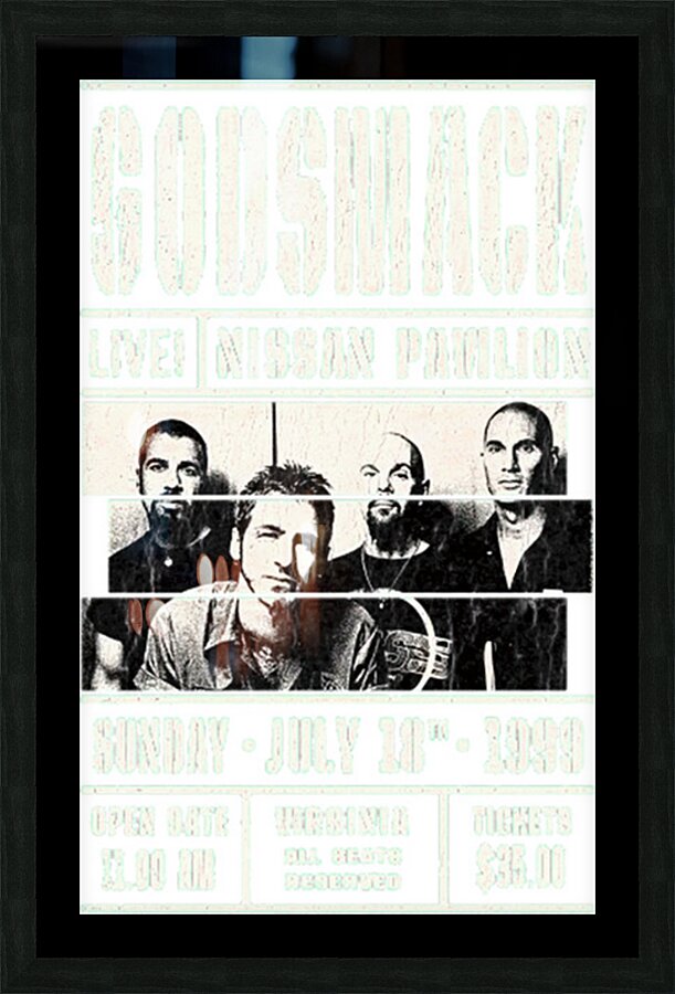 Godsmack 35 Picture Frame print
