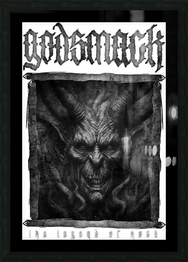 Godsmack 50 Picture Frame print