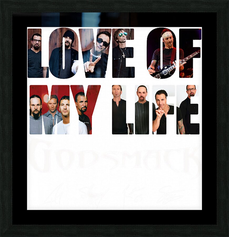 Godsmack 58 Picture Frame print