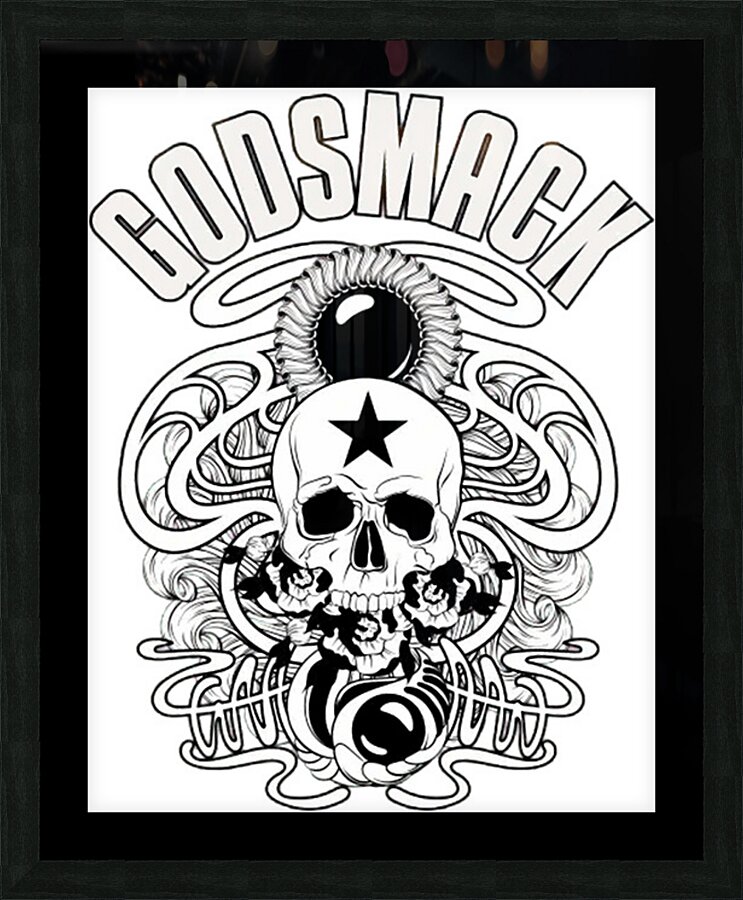 Godsmack 62 Picture Frame print