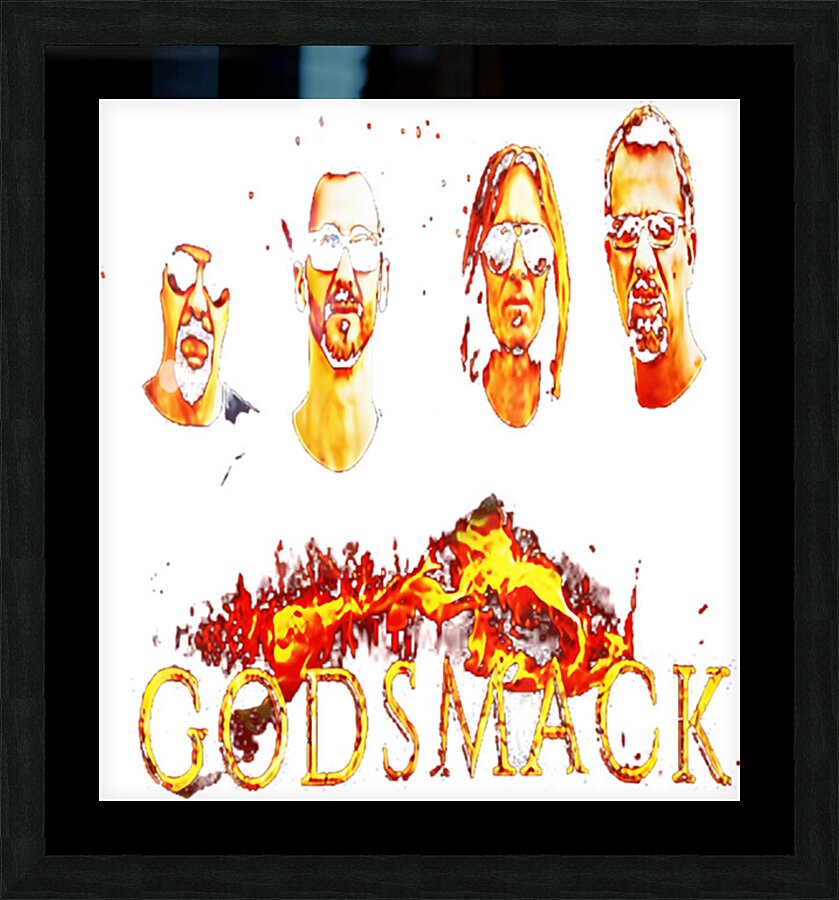 Godsmack 5 Picture Frame print