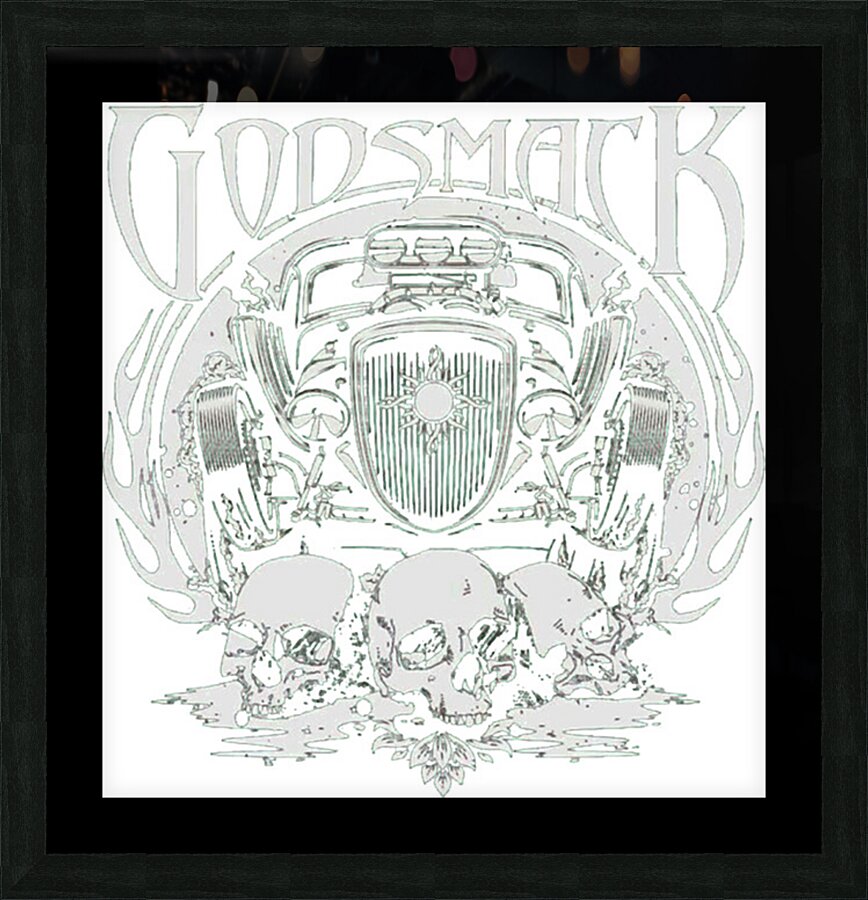 Godsmack 8 Picture Frame print
