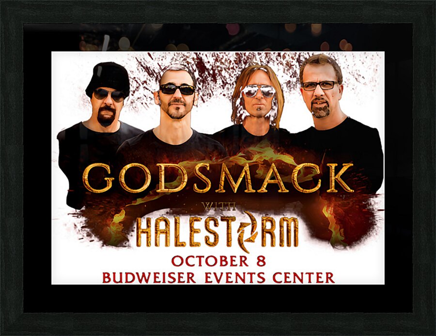 Godsmack 17 Picture Frame print