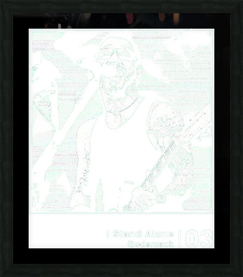 Godsmack 27 Picture Frame print