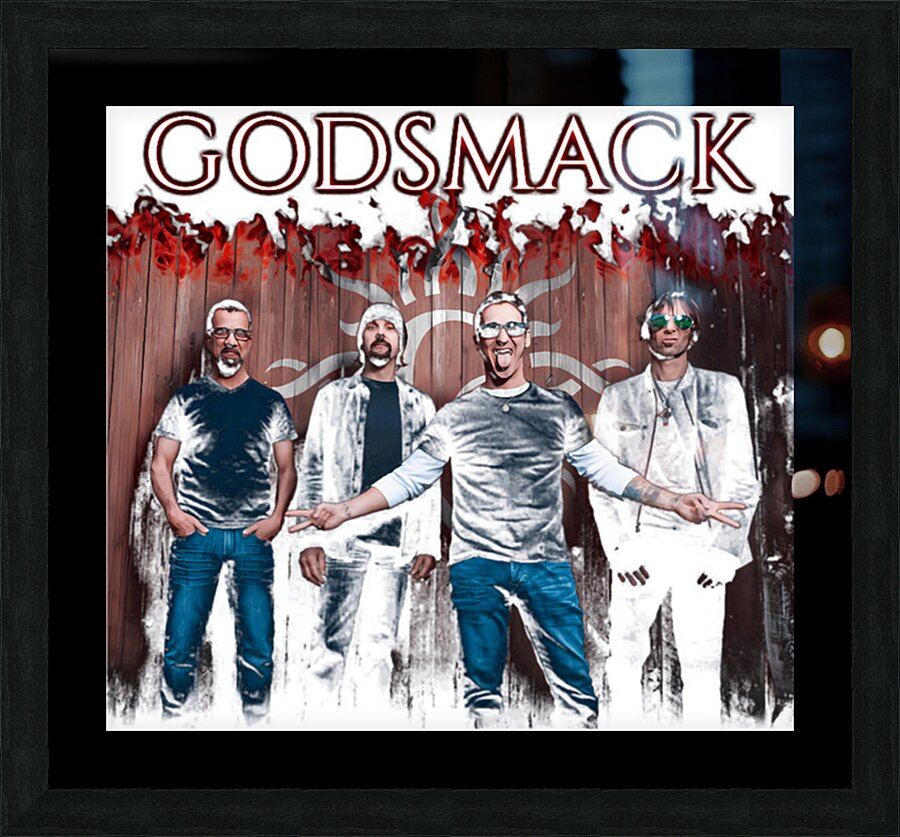 Godsmack 31 Picture Frame print