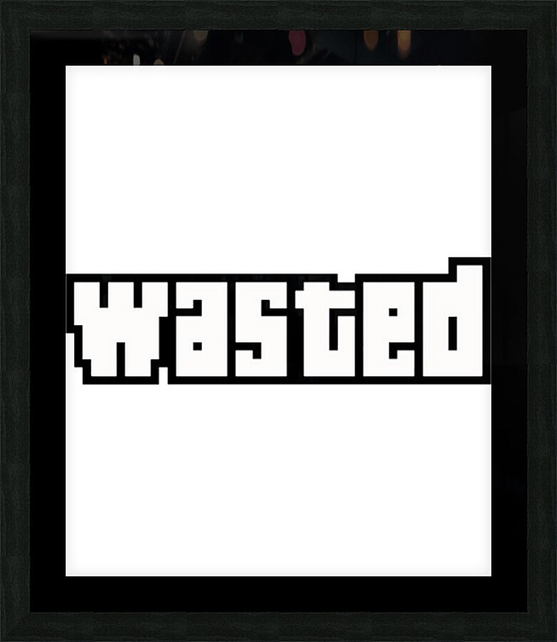 Grand Theft Auto 13 Picture Frame print