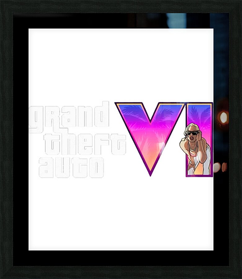 Grand Theft Auto 49 Picture Frame print