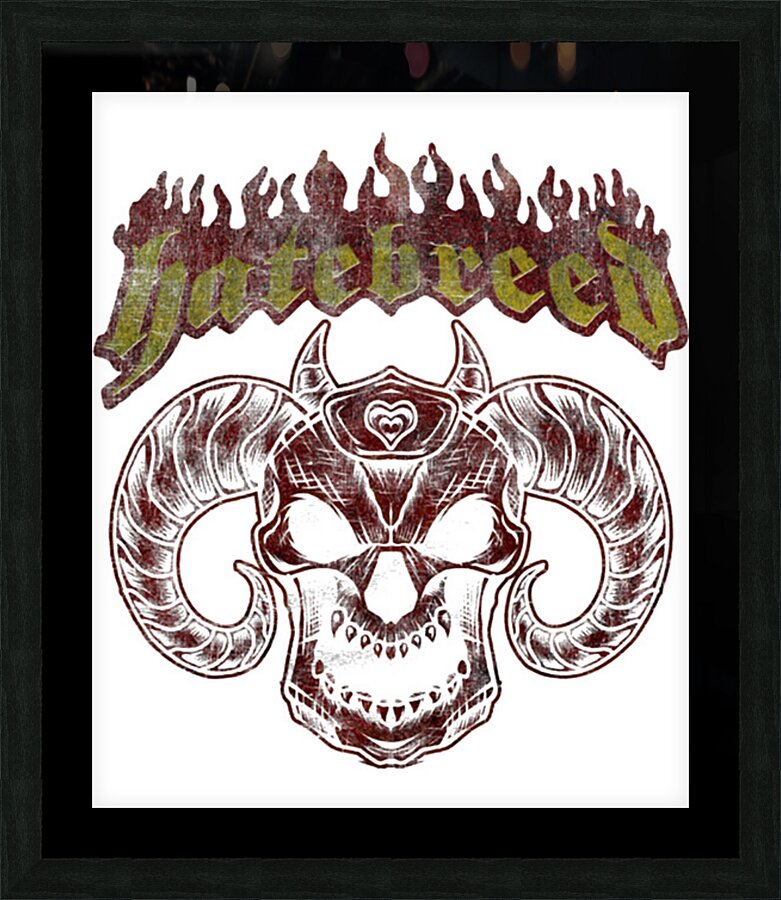 Hatebreed 3 Picture Frame print