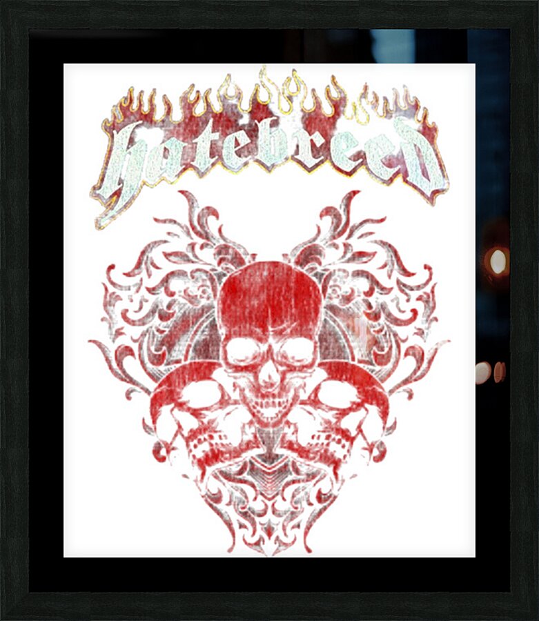 Hatebreed 5 Picture Frame print