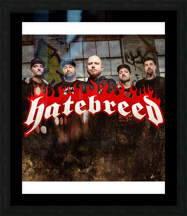 Hatebreed 6 Picture Frame print