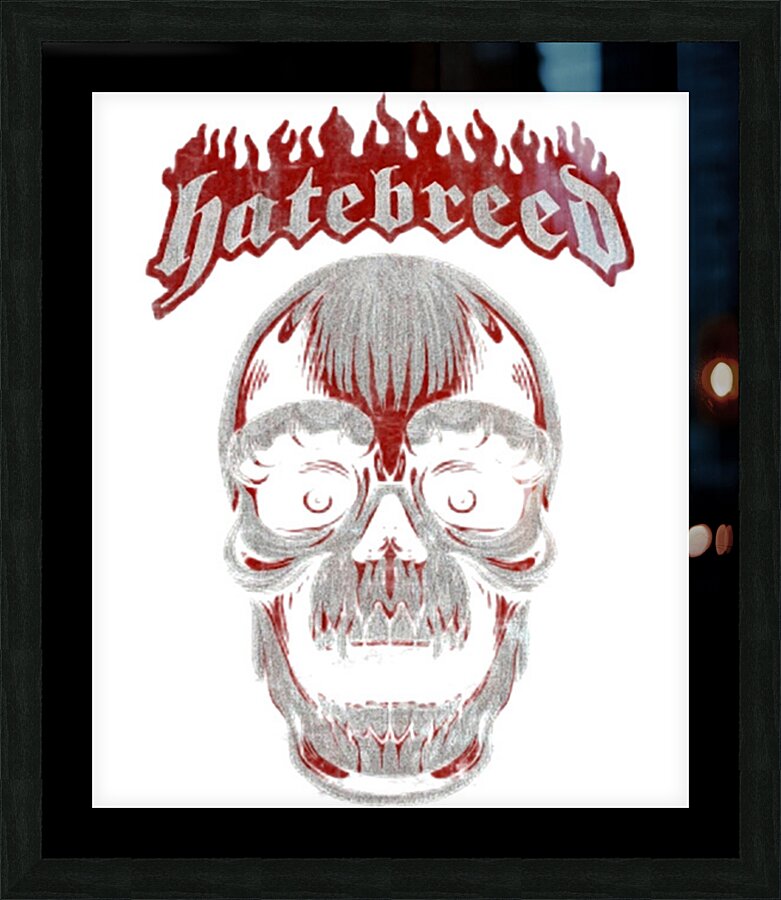 Hatebreed 7 Picture Frame print
