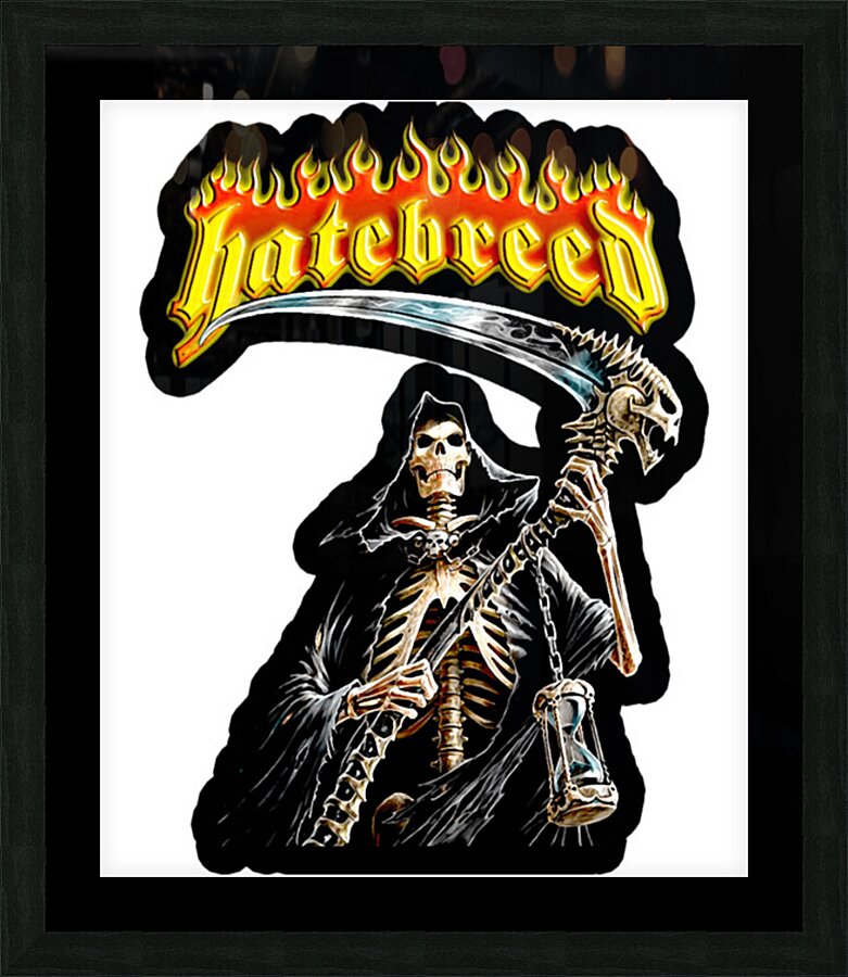 Hatebreed 8 Picture Frame print