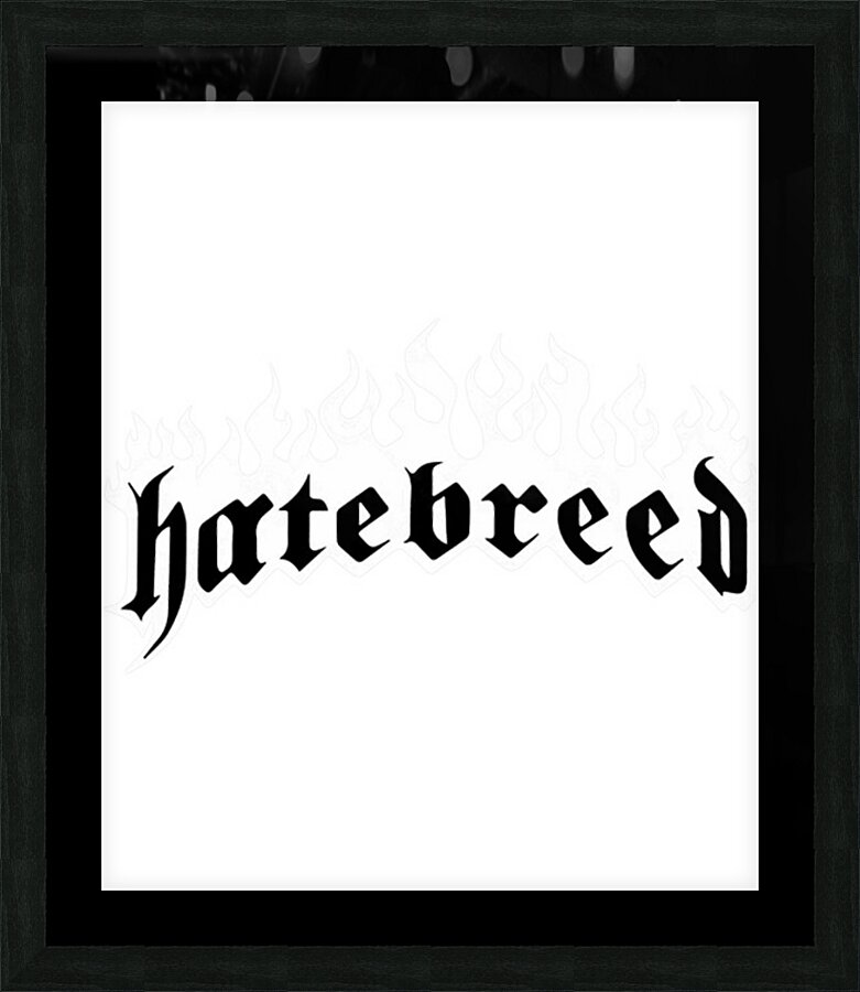 Hatebreed 11 Picture Frame print