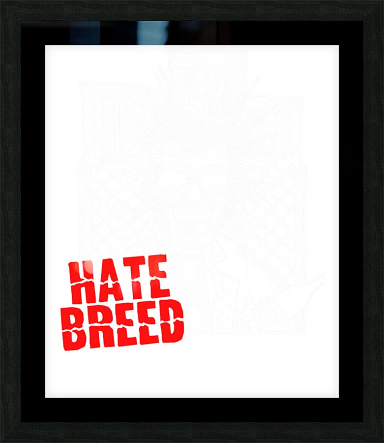 Hatebreed 19 Picture Frame print