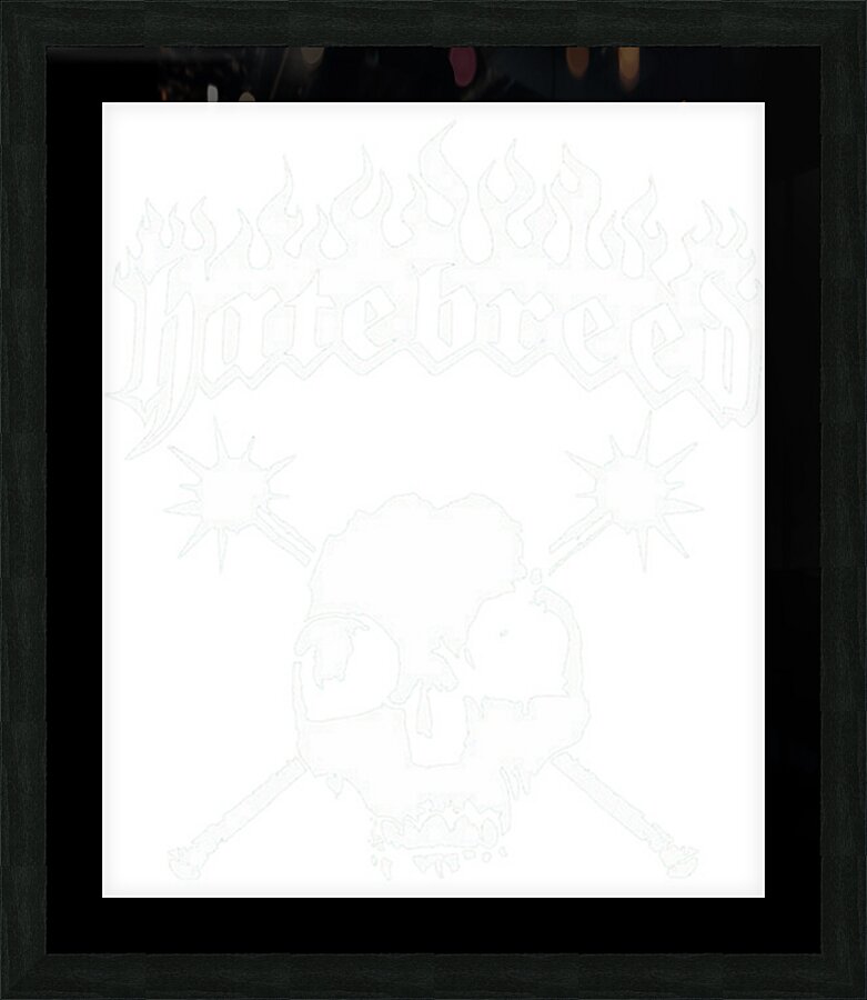 Hatebreed 20 Picture Frame print