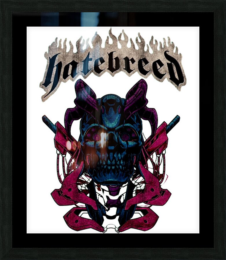Hatebreed 22 Picture Frame print