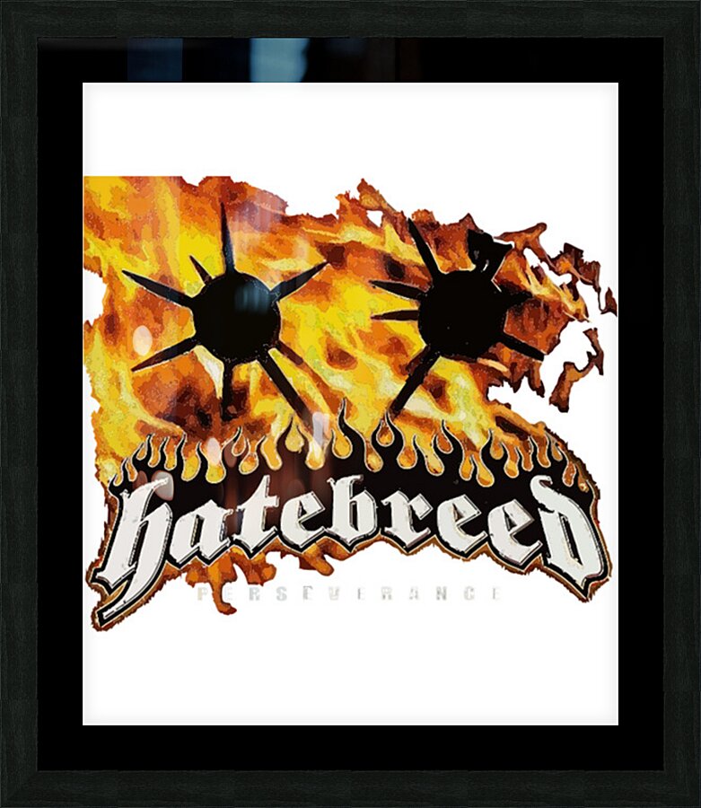 Hatebreed 24 Picture Frame print