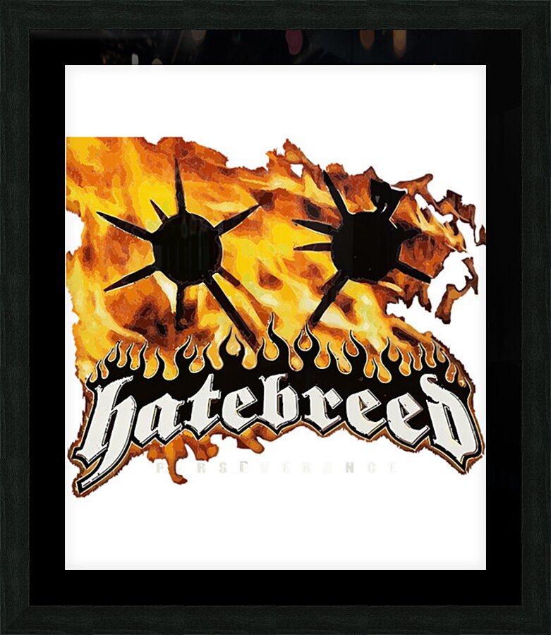 Hatebreed 25 Picture Frame print