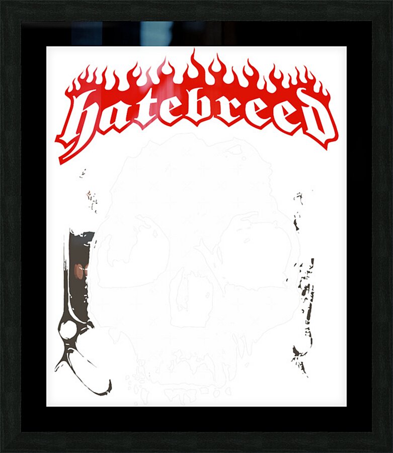 Hatebreed 30 Picture Frame print