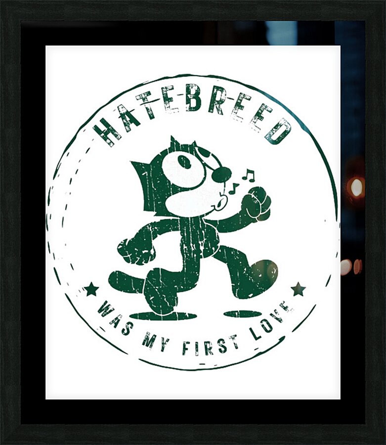 Hatebreed 34 Picture Frame print