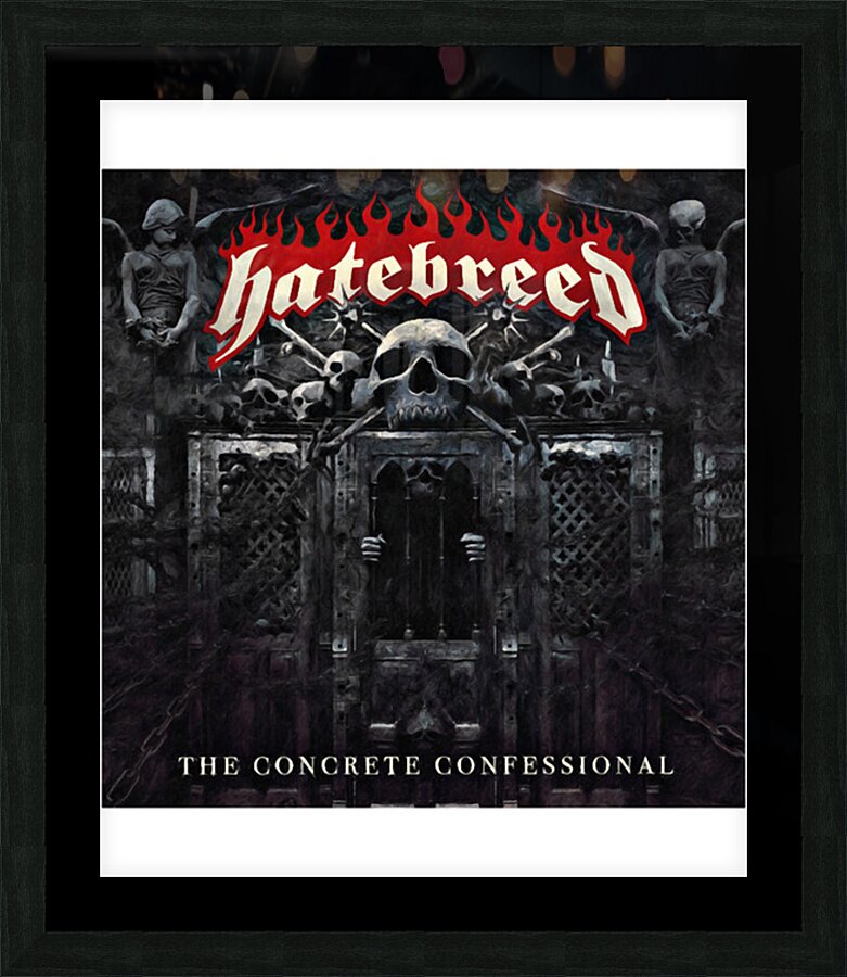 Hatebreed 39 Picture Frame print
