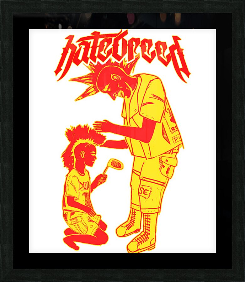 Hatebreed 41 Picture Frame print