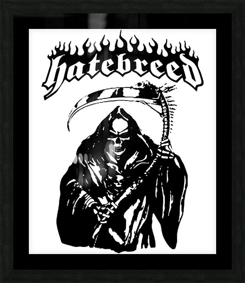 Hatebreed 45 Picture Frame print