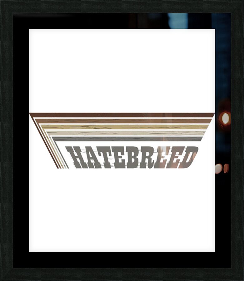 Hatebreed 47 Picture Frame print