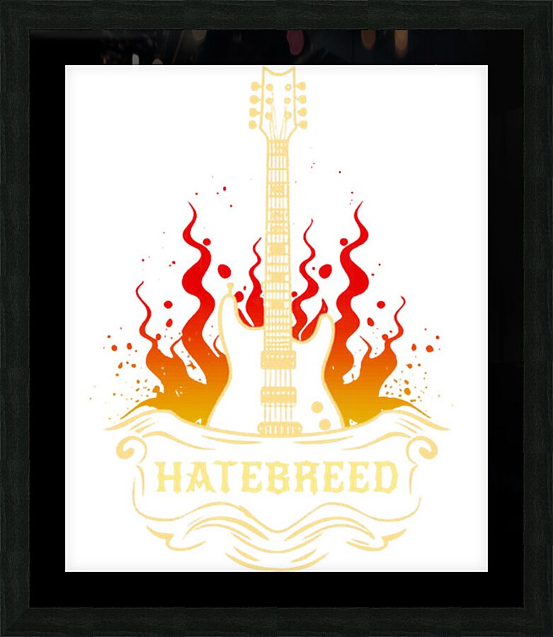 Hatebreed 53 Picture Frame print