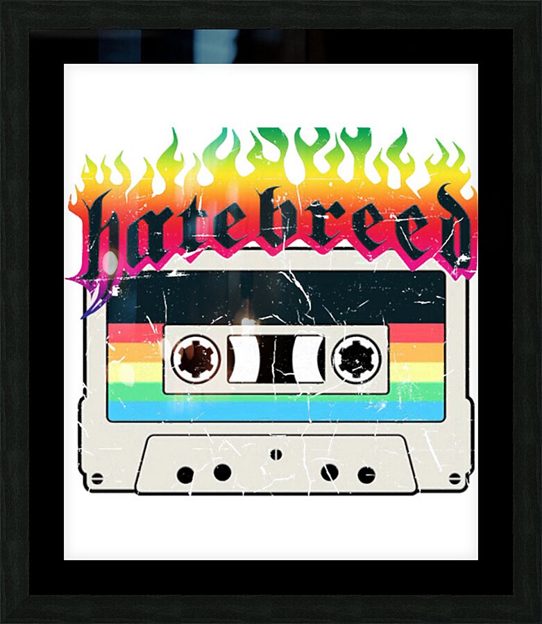 Hatebreed 54 Picture Frame print
