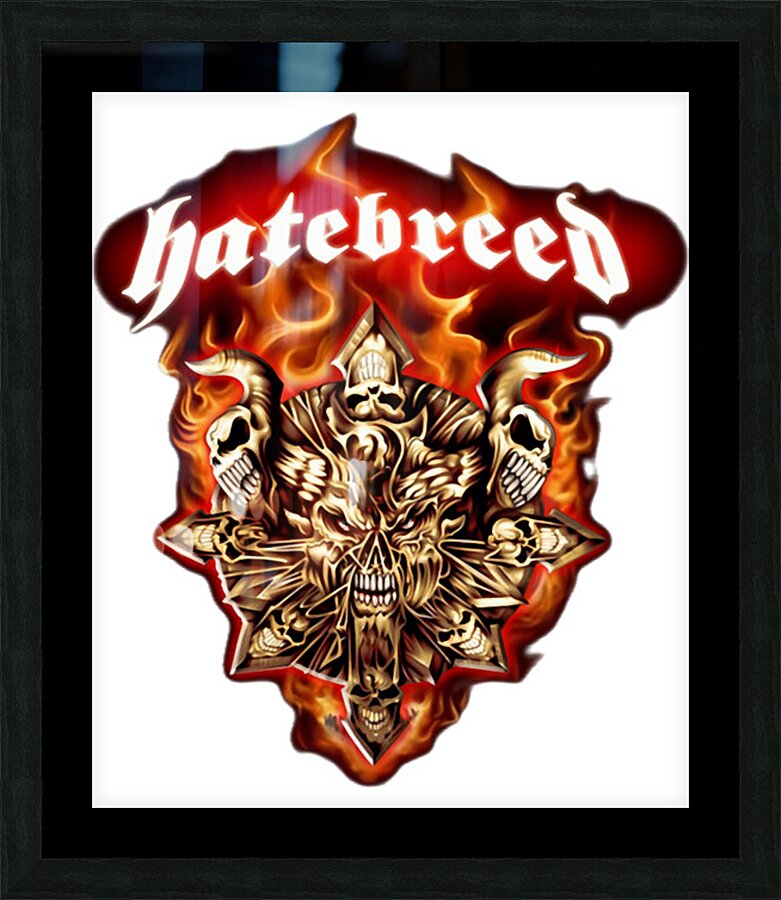 Hatebreed 55 Picture Frame print