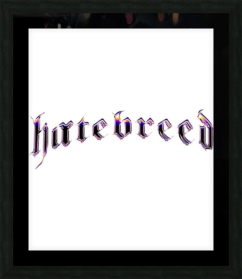 Hatebreed 57 Picture Frame print
