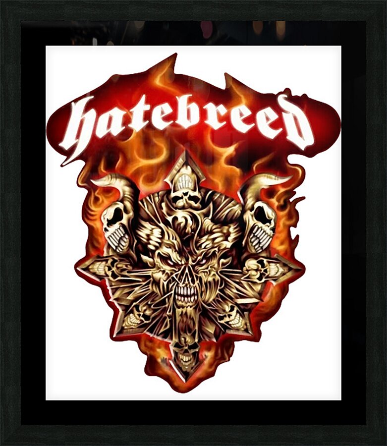 Hatebreed 59 Picture Frame print