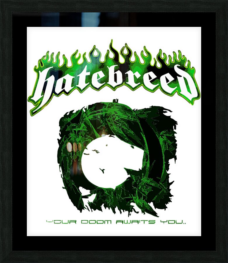 Hatebreed 63 Picture Frame print