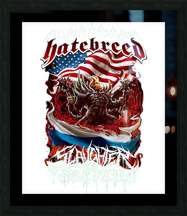 Hatebreed 2 Picture Frame print