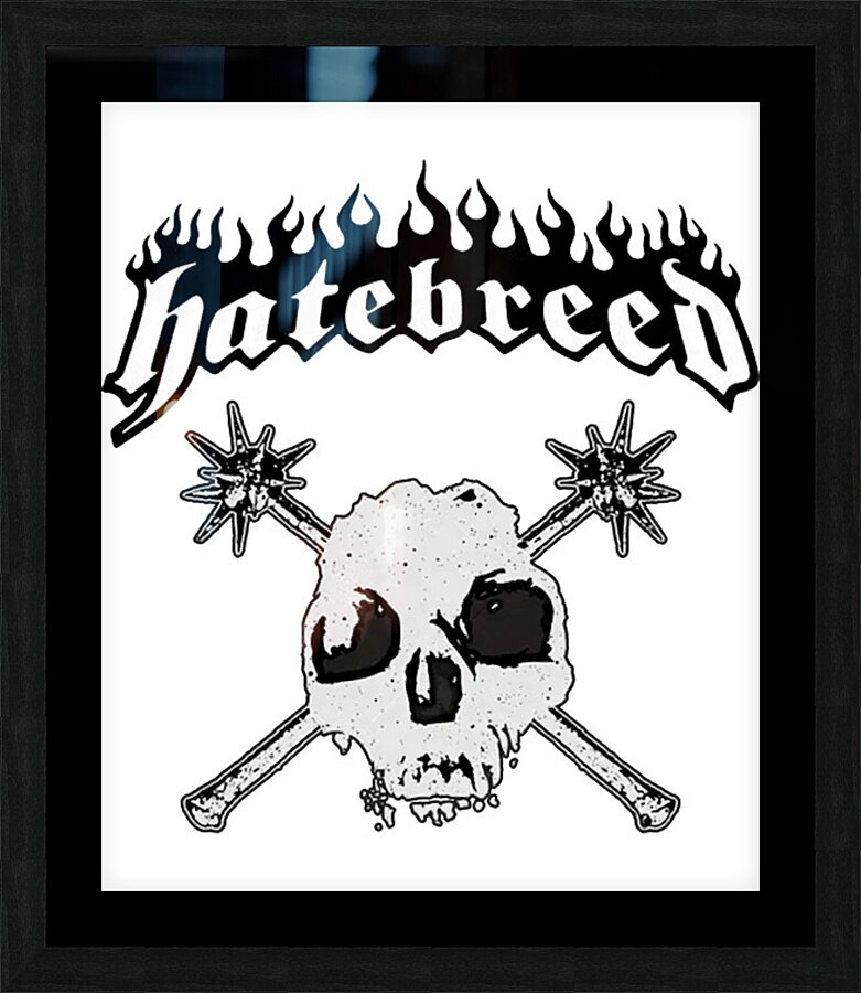 Hatebreed 3 Picture Frame print