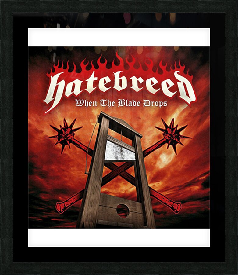 Hatebreed 4 Picture Frame print