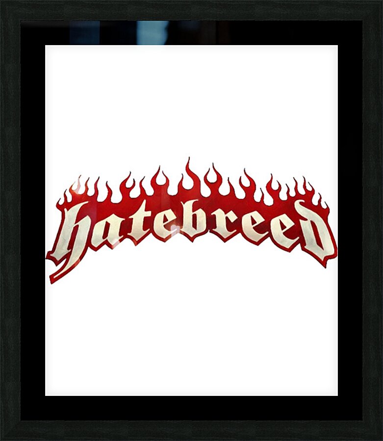 Hatebreed 9 Picture Frame print